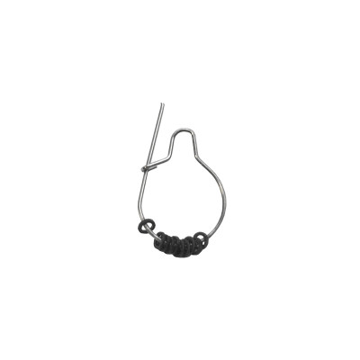 Tippet rings Baetis black 2mm 10uds